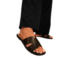 Black - Side - Where´s That From Womens-Ladies Mae Instep Strap Sandals