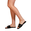 Black - Lifestyle - Where´s That From Womens-Ladies Mae Instep Strap Sandals