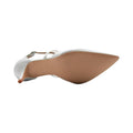 Off White - Lifestyle - Where´s That From Womens-Ladies Kennedi Satin Crossover Strap Kitten Heel Shoes