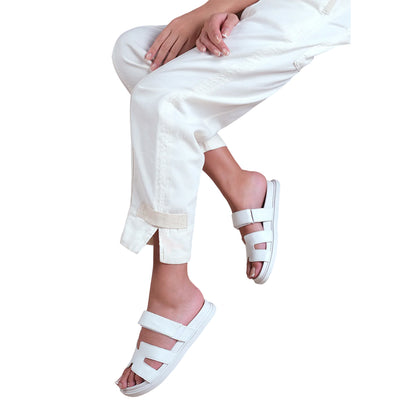 White - Side - Where´s That From Womens-Ladies Adagio Strappy Sandals