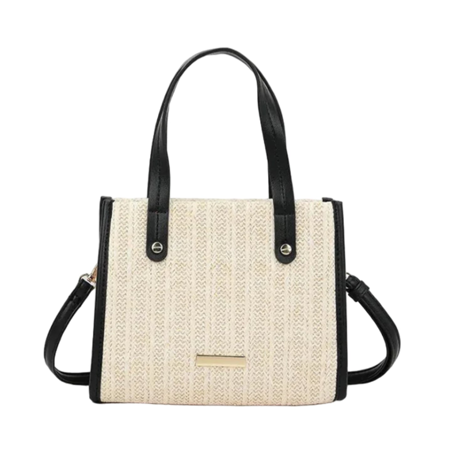 Black - Front - Where´s That From Carnaby Square Handbag
