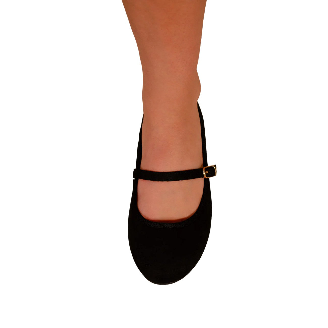 Black - Lifestyle - Where´s That From Womens-Ladies Josie Suede Ballerina Flats