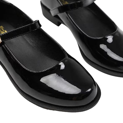 Black - Pack Shot - Where´s That From Womens-Ladies Kingston Buckle Detail Low Heel Loafers