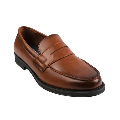 Camel - Front - Where´s That From Mens James Slip-on Loafers