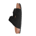 Black - Back - Where´s That From Womens-Ladies Willow Nubuck Buckle Detail Flat Sandals