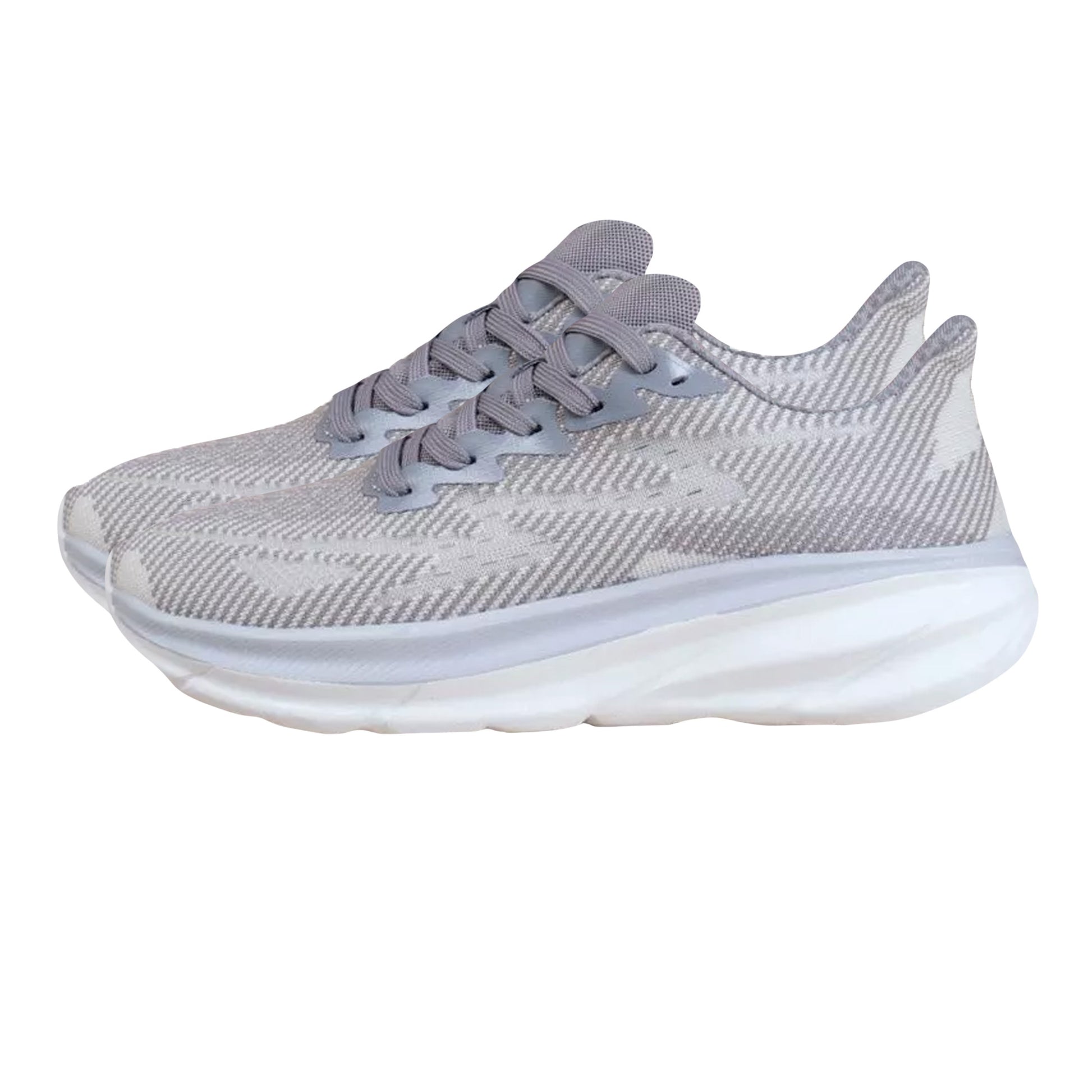 White-Grey - Back - Where´s That From Womens-Ladies Track Mesh Lace Up Gym Trainers