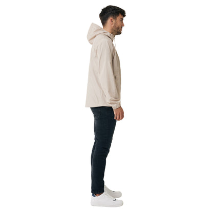 Beige - Side - Iqoniq Unisex Adult Logan Recycled Polyester Lightweight Jacket