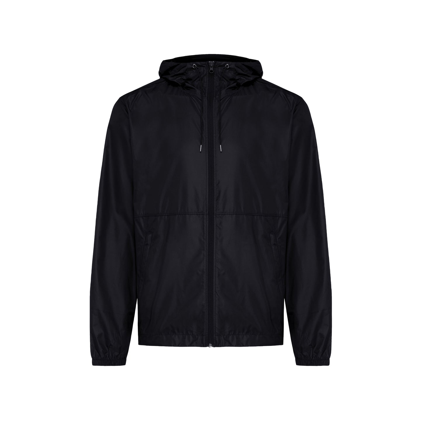Black - Front - Iqoniq Unisex Adult Logan Recycled Polyester Lightweight Jacket