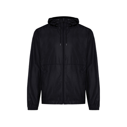 Black - Front - Iqoniq Unisex Adult Logan Recycled Polyester Lightweight Jacket