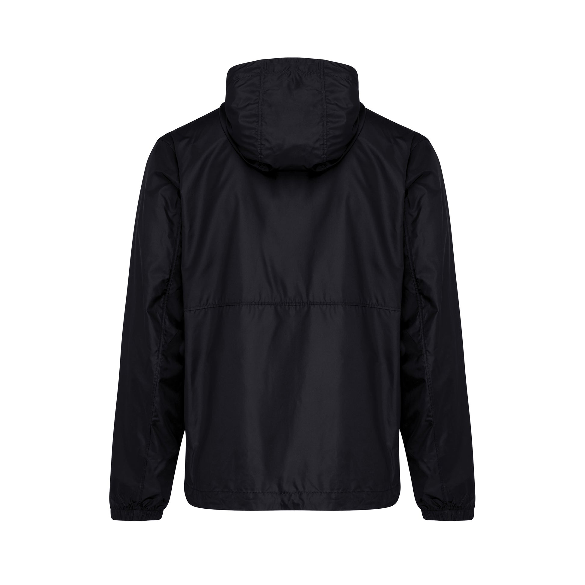 Black - Back - Iqoniq Unisex Adult Logan Recycled Polyester Lightweight Jacket
