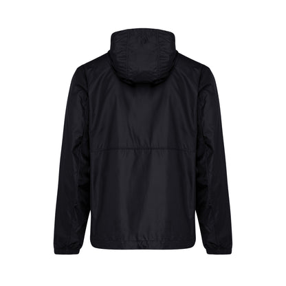 Black - Back - Iqoniq Unisex Adult Logan Recycled Polyester Lightweight Jacket