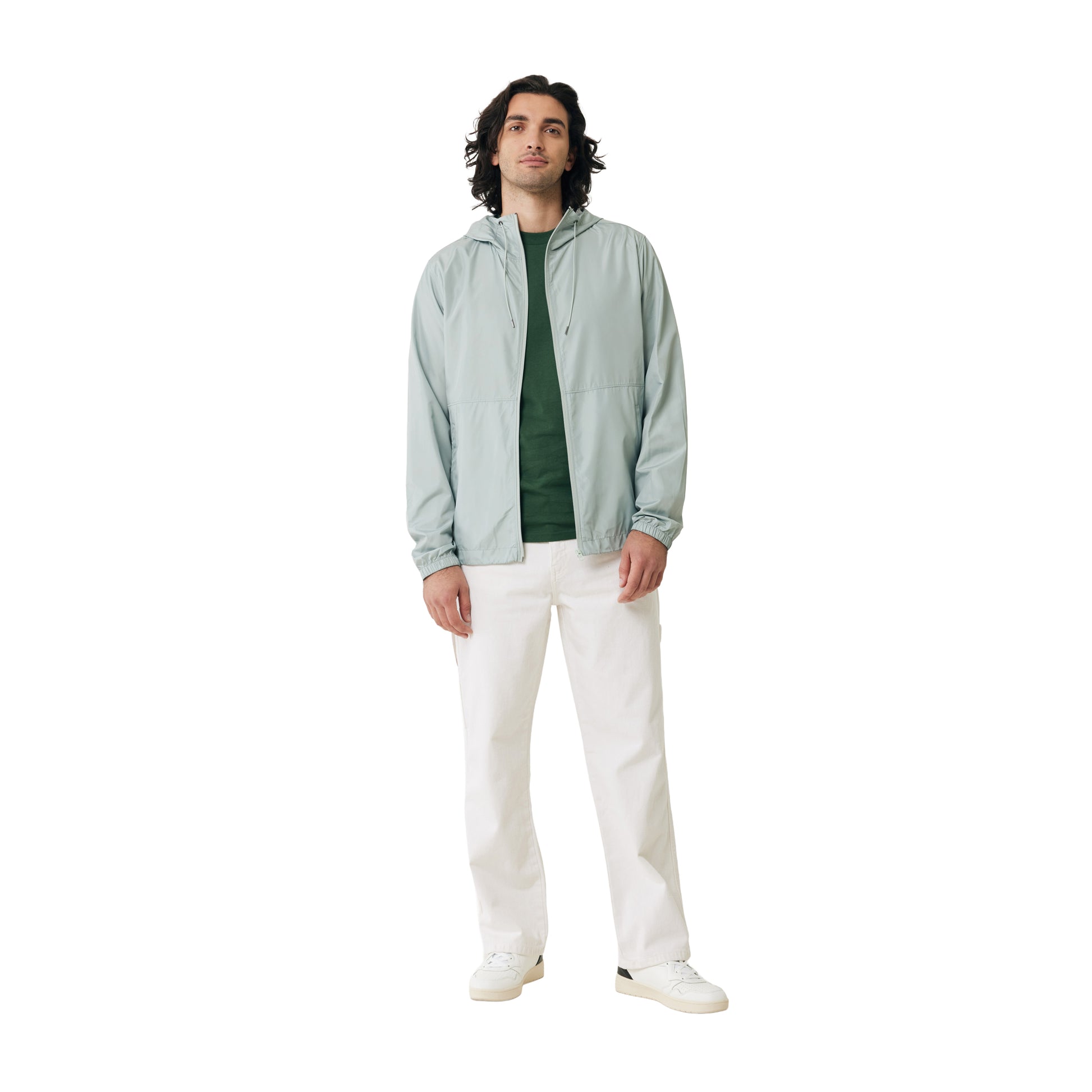 Iceberg Green - Side - Iqoniq Unisex Adult Logan Recycled Polyester Lightweight Jacket