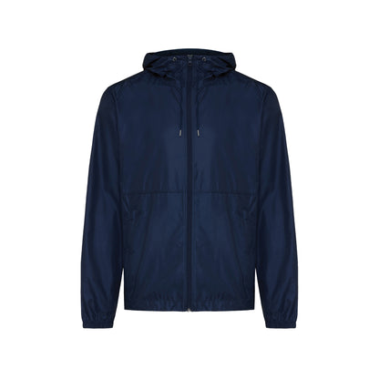 Navy - Front - Iqoniq Unisex Adult Logan Recycled Polyester Lightweight Jacket