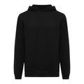 Black - Front - Iqoniq Unisex Adult Yengo Recycled Cotton Side Pocket Hoodie