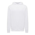 White - Front - Iqoniq Unisex Adult Yengo Recycled Cotton Side Pocket Hoodie