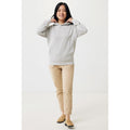 Light Heather Grey - Lifestyle - Iqoniq Unisex Adult Yengo Recycled Cotton Side Pocket Hoodie