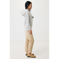 Light Heather Grey - Pack Shot - Iqoniq Unisex Adult Yengo Recycled Cotton Side Pocket Hoodie