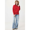 Red - Lifestyle - Iqoniq Unisex Adult Yengo Recycled Cotton Side Pocket Hoodie