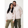 Cloud Pink - Close up - Iqoniq Unisex Adult Yengo Recycled Cotton Side Pocket Hoodie