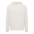 Ivory White - Side - Iqoniq Unisex Adult Yengo Recycled Cotton Side Pocket Hoodie