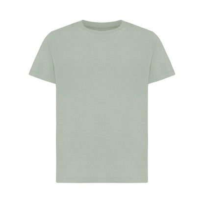 Iceberg Green - Front - Iqoniq Childrens-Kids Koli Recycled Cotton Lightweight T-Shirt