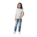 Light Heather Grey - Side - Iqoniq Childrens-Kids Koli Recycled Cotton Lightweight T-Shirt
