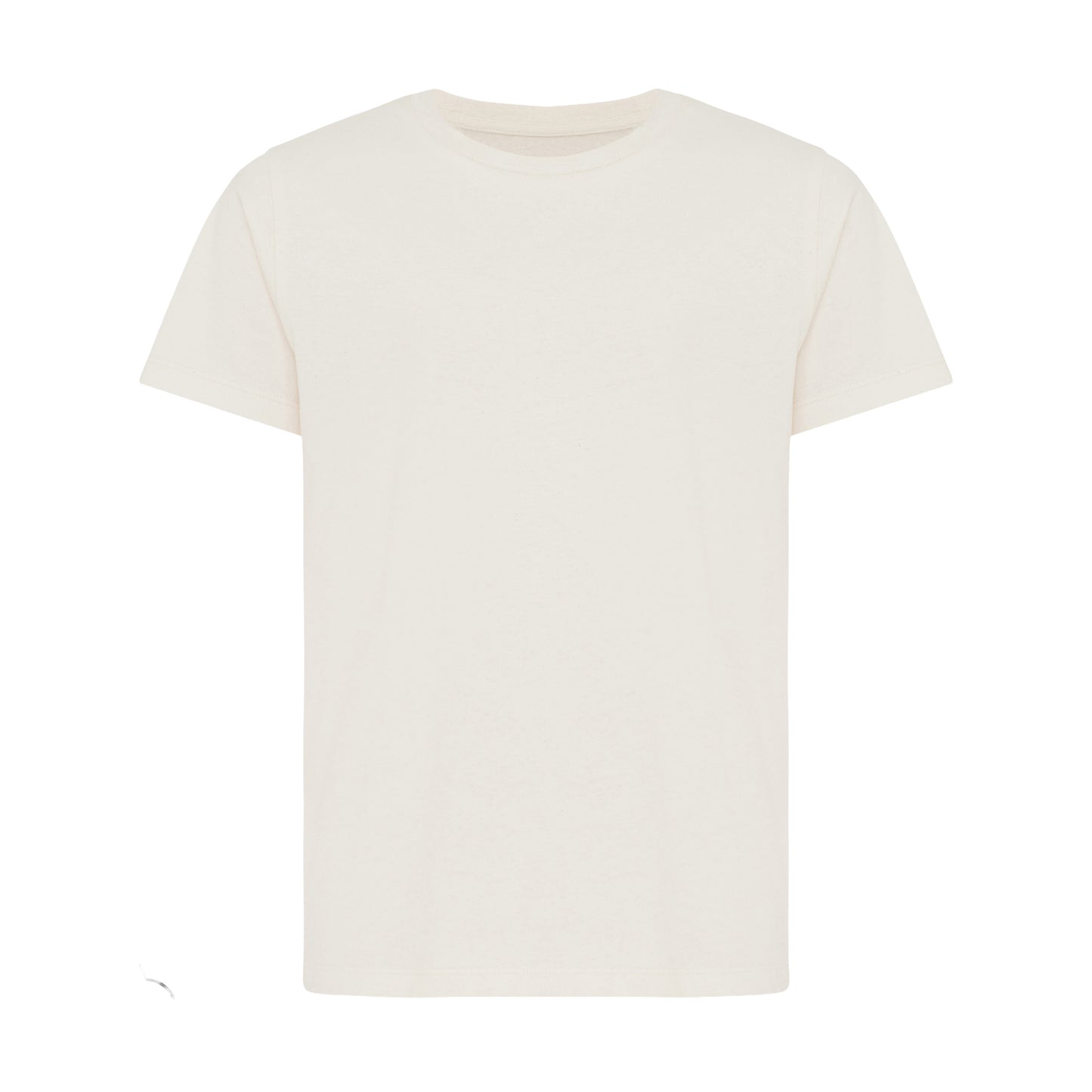 Natural Raw - Front - Iqoniq Childrens-Kids Koli Recycled Cotton Lightweight T-Shirt