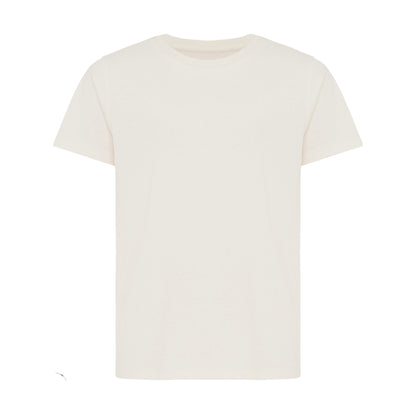 Natural Raw - Front - Iqoniq Childrens-Kids Koli Recycled Cotton Lightweight T-Shirt