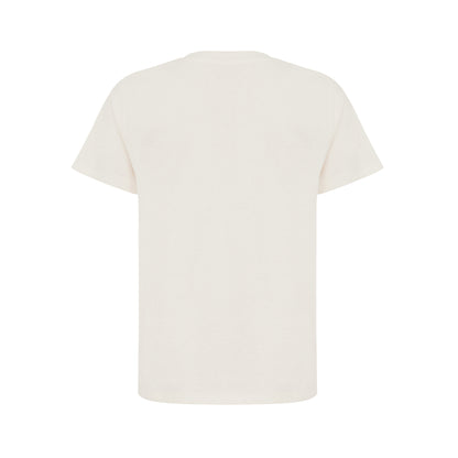 Natural Raw - Back - Iqoniq Childrens-Kids Koli Recycled Cotton Lightweight T-Shirt