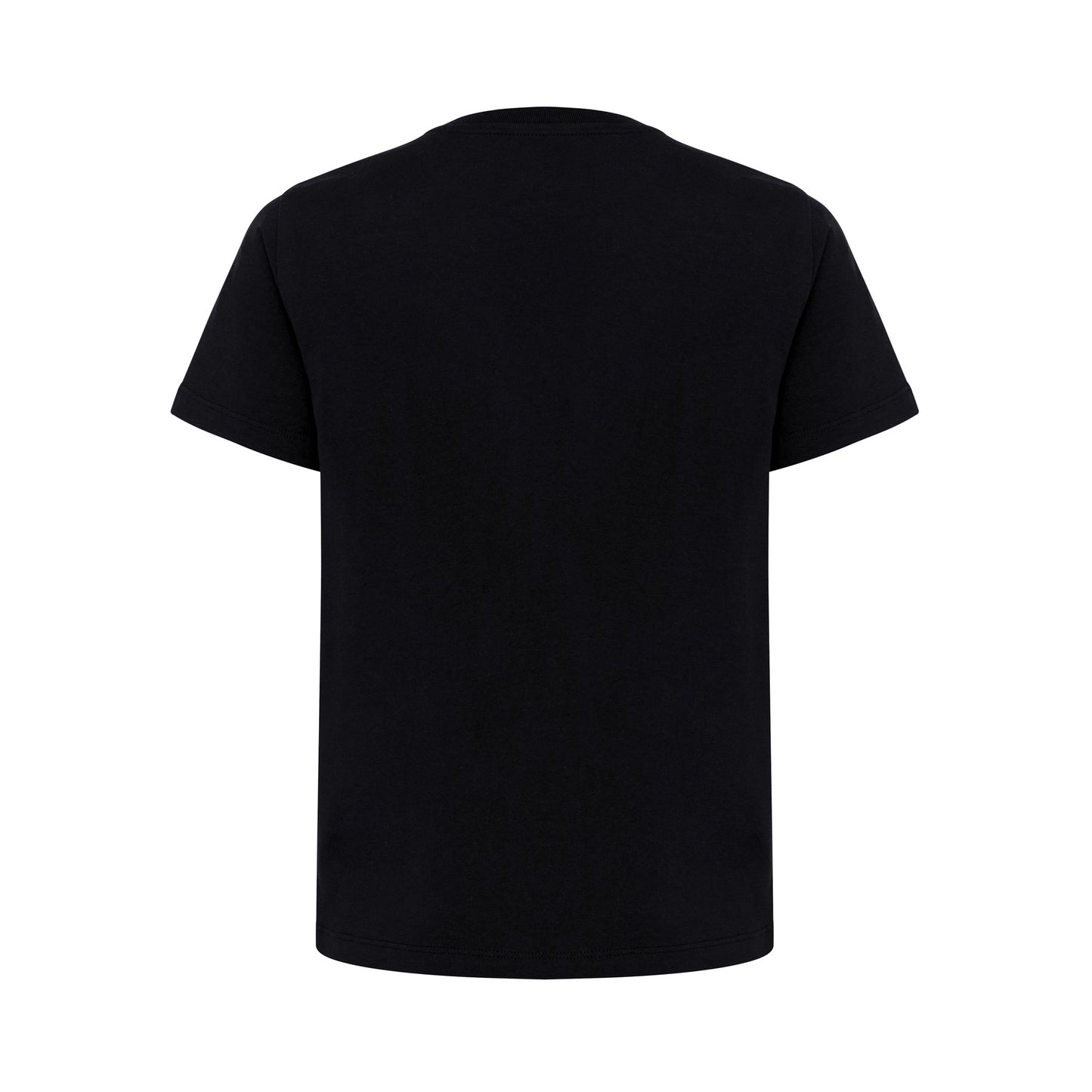 Black - Back - Iqoniq Childrens-Kids Koli Recycled Cotton Lightweight T-Shirt