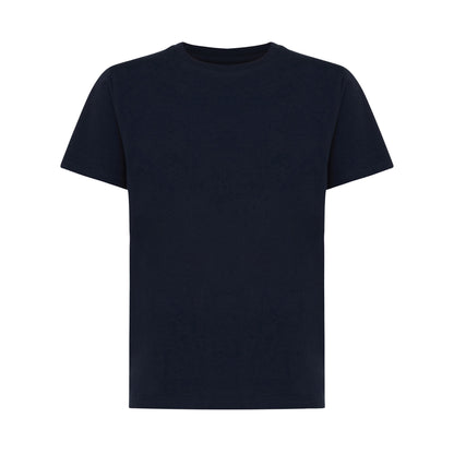 Navy - Front - Iqoniq Childrens-Kids Koli Recycled Cotton Lightweight T-Shirt
