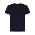 Navy - Front - Iqoniq Childrens-Kids Koli Recycled Cotton Lightweight T-Shirt