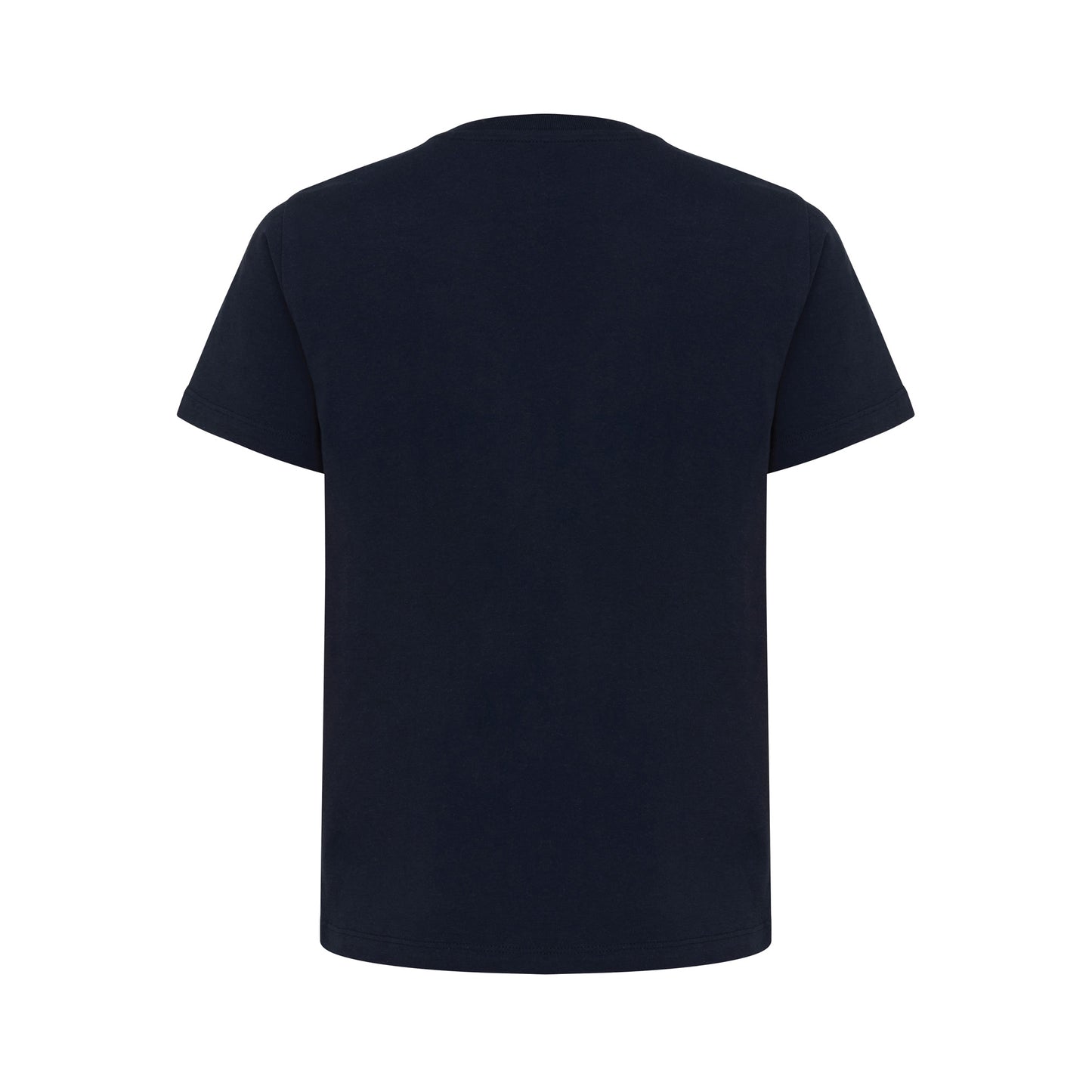 Navy - Back - Iqoniq Childrens-Kids Koli Recycled Cotton Lightweight T-Shirt