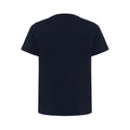 Navy - Back - Iqoniq Childrens-Kids Koli Recycled Cotton Lightweight T-Shirt