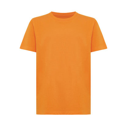 Orange - Front - Iqoniq Childrens-Kids Koli Recycled Cotton Lightweight T-Shirt
