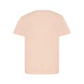 Peach Nectar - Back - Iqoniq Childrens-Kids Koli Recycled Cotton Lightweight T-Shirt