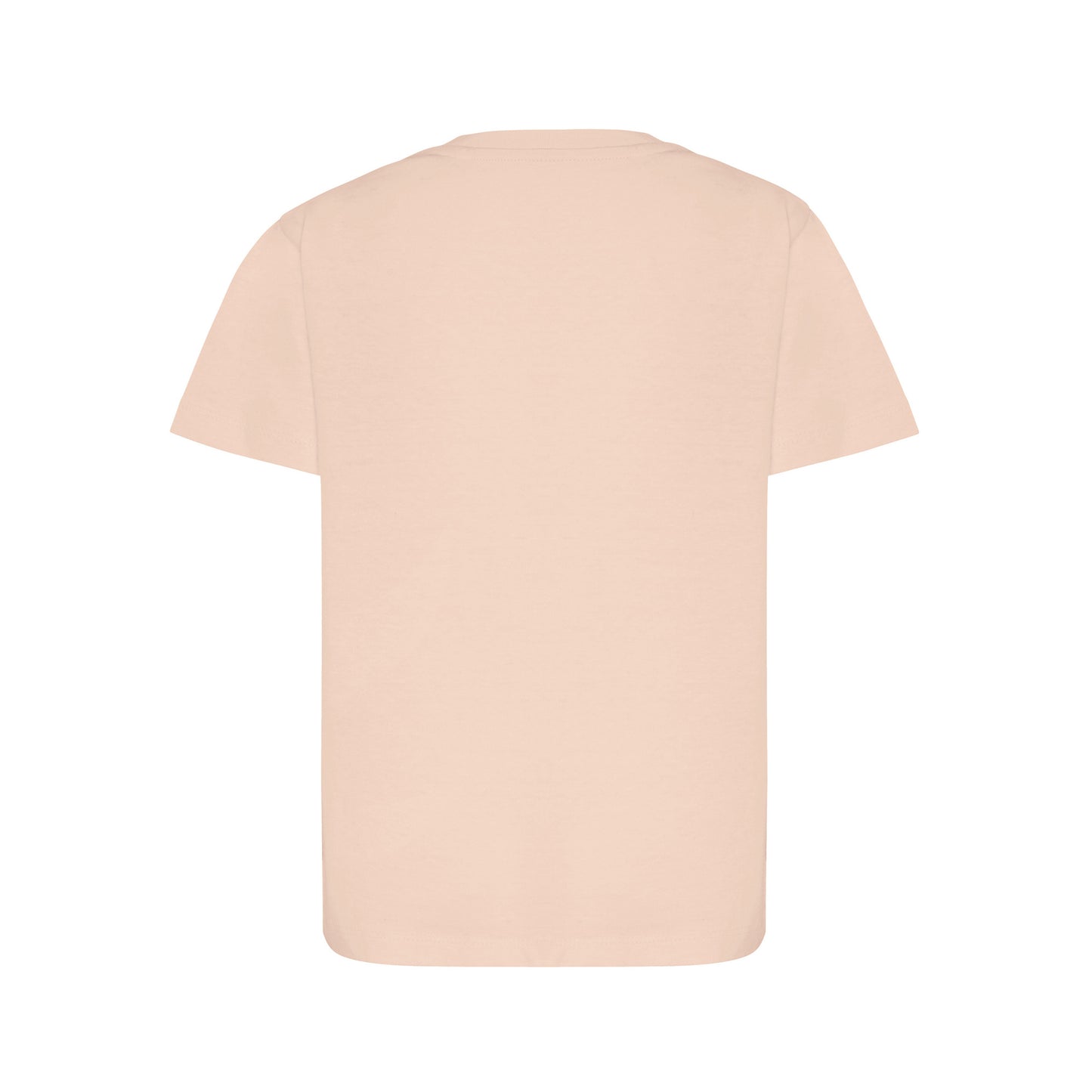 Peach Nectar - Back - Iqoniq Childrens-Kids Koli Recycled Cotton Lightweight T-Shirt