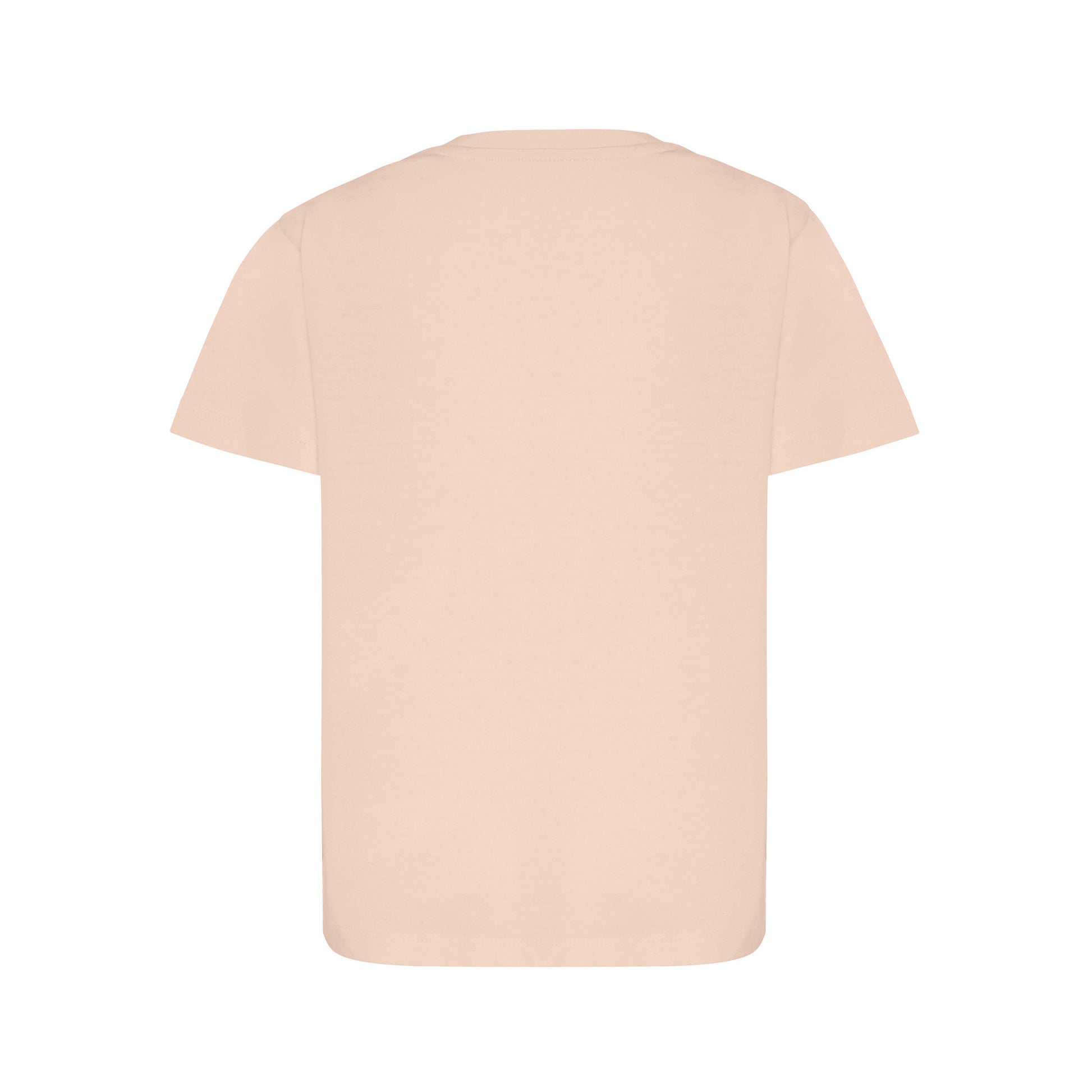 Peach Nectar - Back - Iqoniq Childrens-Kids Koli Recycled Cotton Lightweight T-Shirt