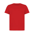 Red - Front - Iqoniq Childrens-Kids Koli Recycled Cotton Lightweight T-Shirt
