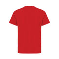 Red - Back - Iqoniq Childrens-Kids Koli Recycled Cotton Lightweight T-Shirt