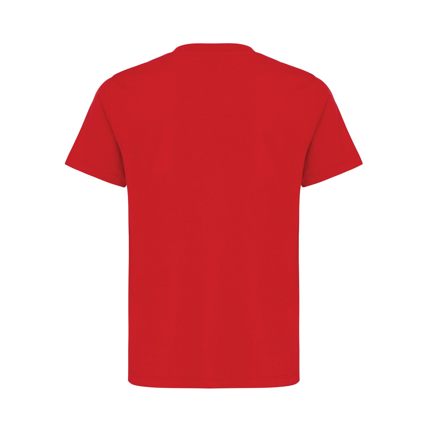 Red - Back - Iqoniq Childrens-Kids Koli Recycled Cotton Lightweight T-Shirt