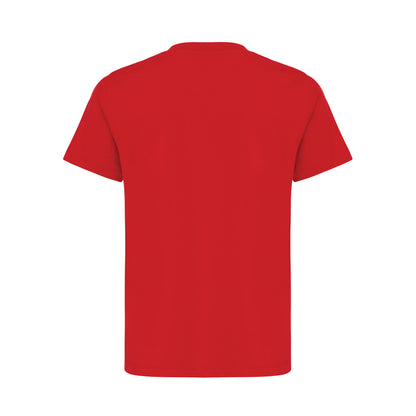 Red - Back - Iqoniq Childrens-Kids Koli Recycled Cotton Lightweight T-Shirt