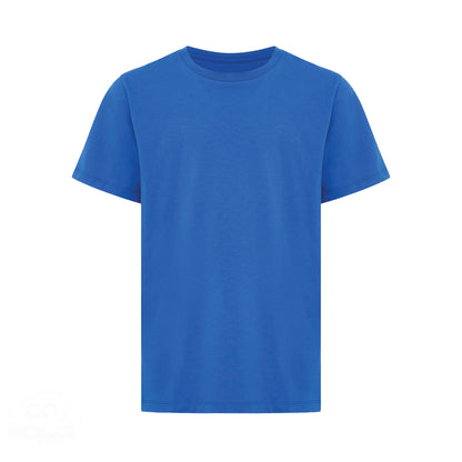 Royal Blue - Front - Iqoniq Childrens-Kids Koli Recycled Cotton Lightweight T-Shirt