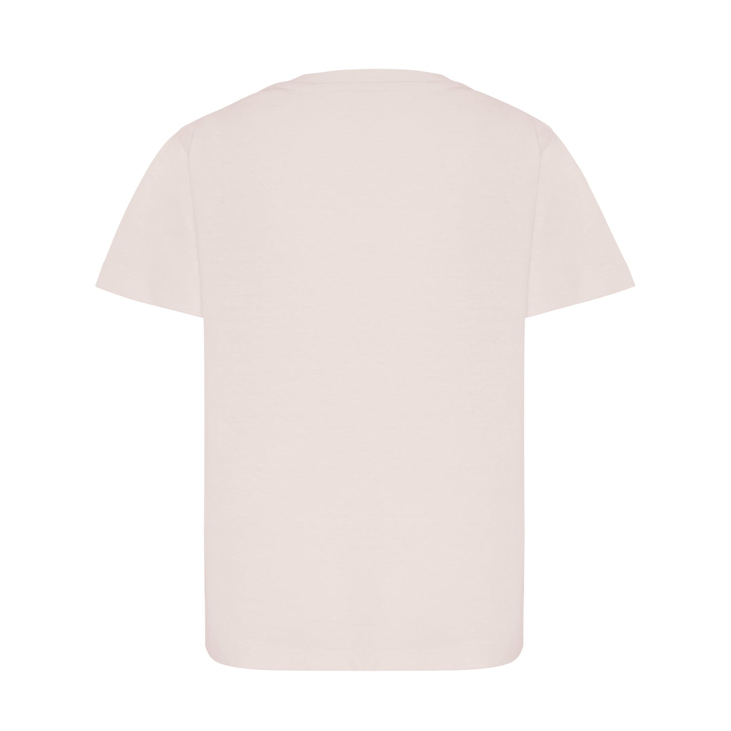 Cloud Pink - Back - Iqoniq Childrens-Kids Koli Recycled Cotton Lightweight T-Shirt