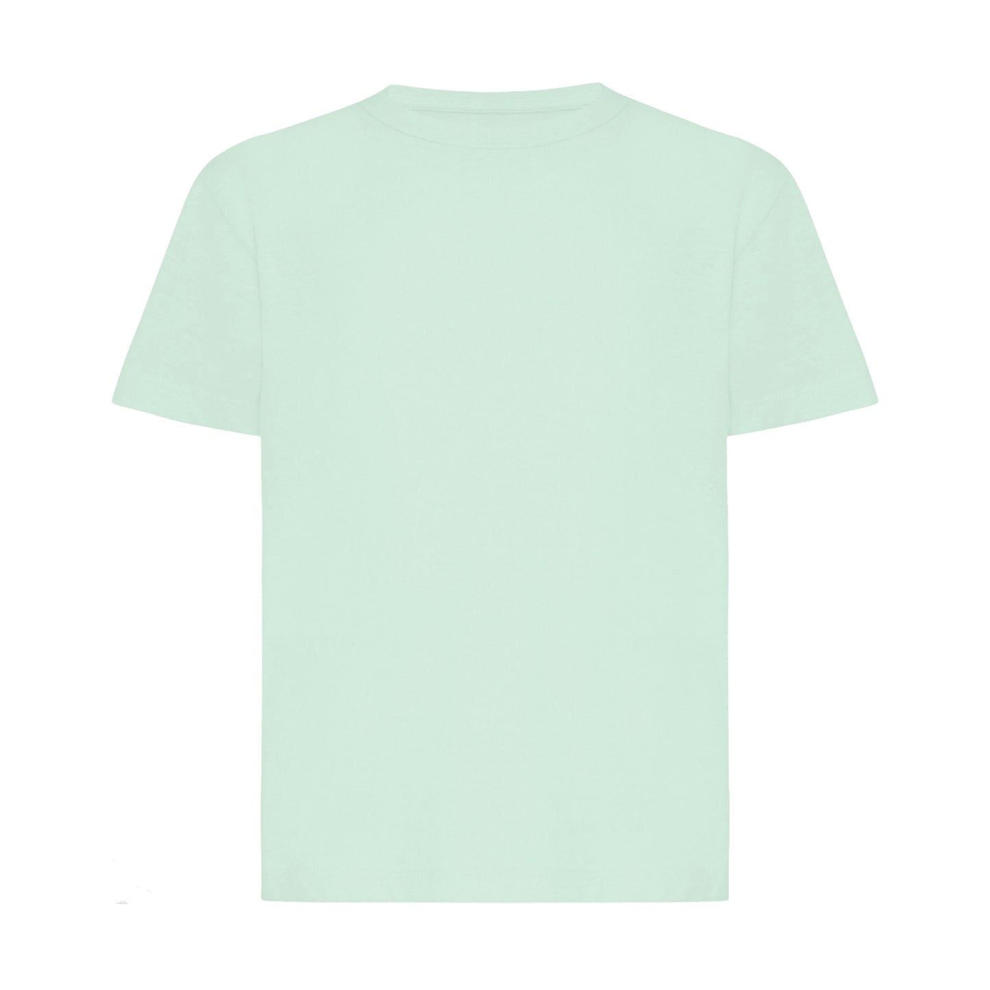 Crushed Mint - Front - Iqoniq Childrens-Kids Koli Recycled Cotton Lightweight T-Shirt
