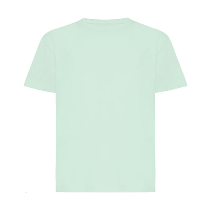 Crushed Mint - Front - Iqoniq Childrens-Kids Koli Recycled Cotton Lightweight T-Shirt