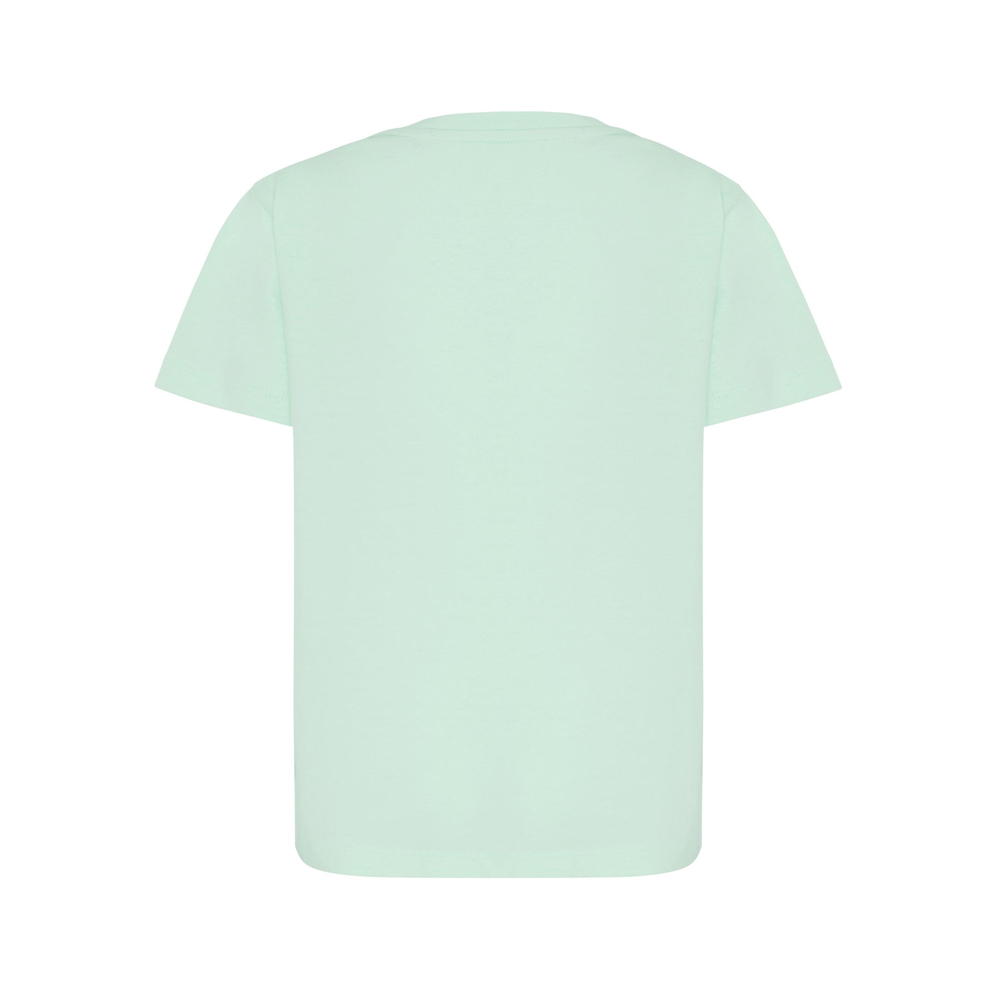 Crushed Mint - Back - Iqoniq Childrens-Kids Koli Recycled Cotton Lightweight T-Shirt