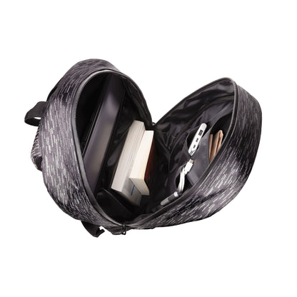 Black - Lifestyle - XD Collection Reflective RPET Aware Laptop Backpack