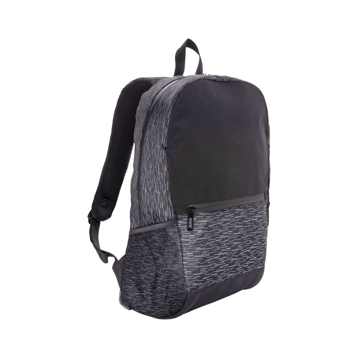Black - Front - XD Collection Reflective RPET Aware Laptop Backpack