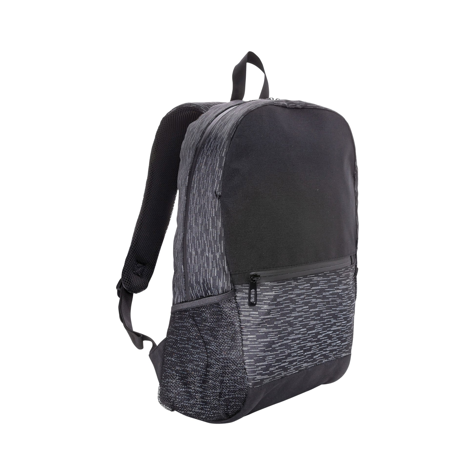 Black - Front - XD Collection Reflective RPET Aware Laptop Backpack